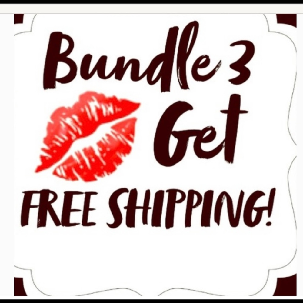 Special Bundle=Free shipping. (Not including 3 $10 & under for $15)